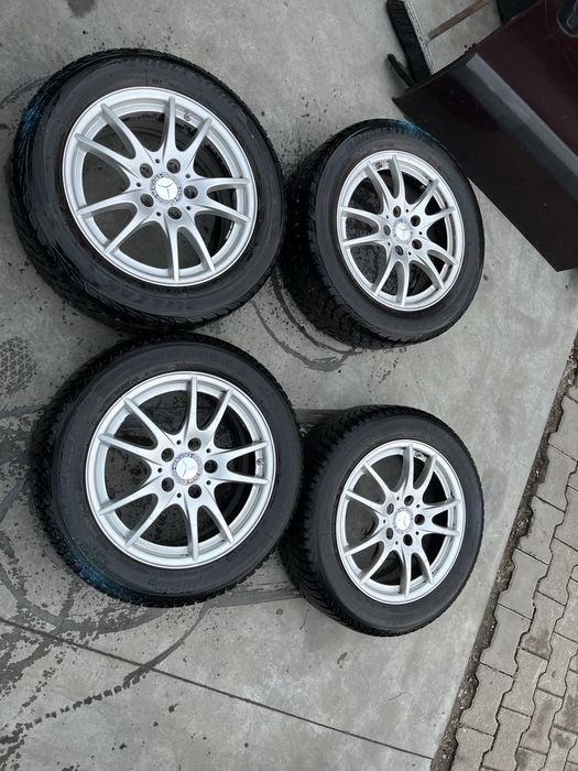 Koła alufelgi mercedes w246 w176 16 cali 5x112 ładne opony