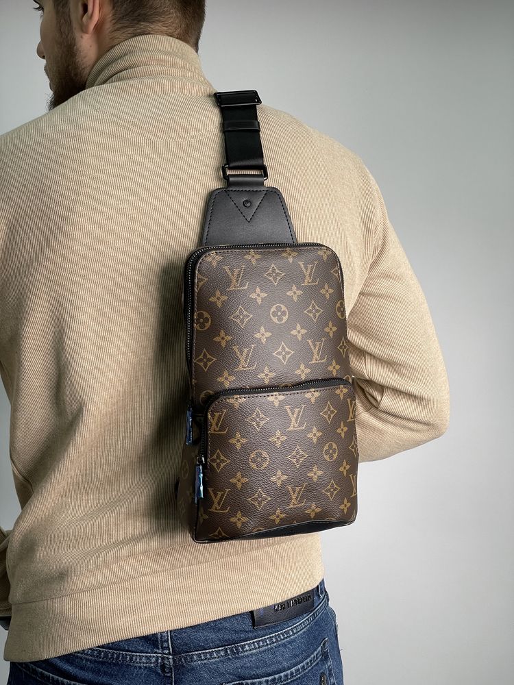 Чоловіча сумка Louis Vuitton мужская сумка слинг барсетка мессенджер