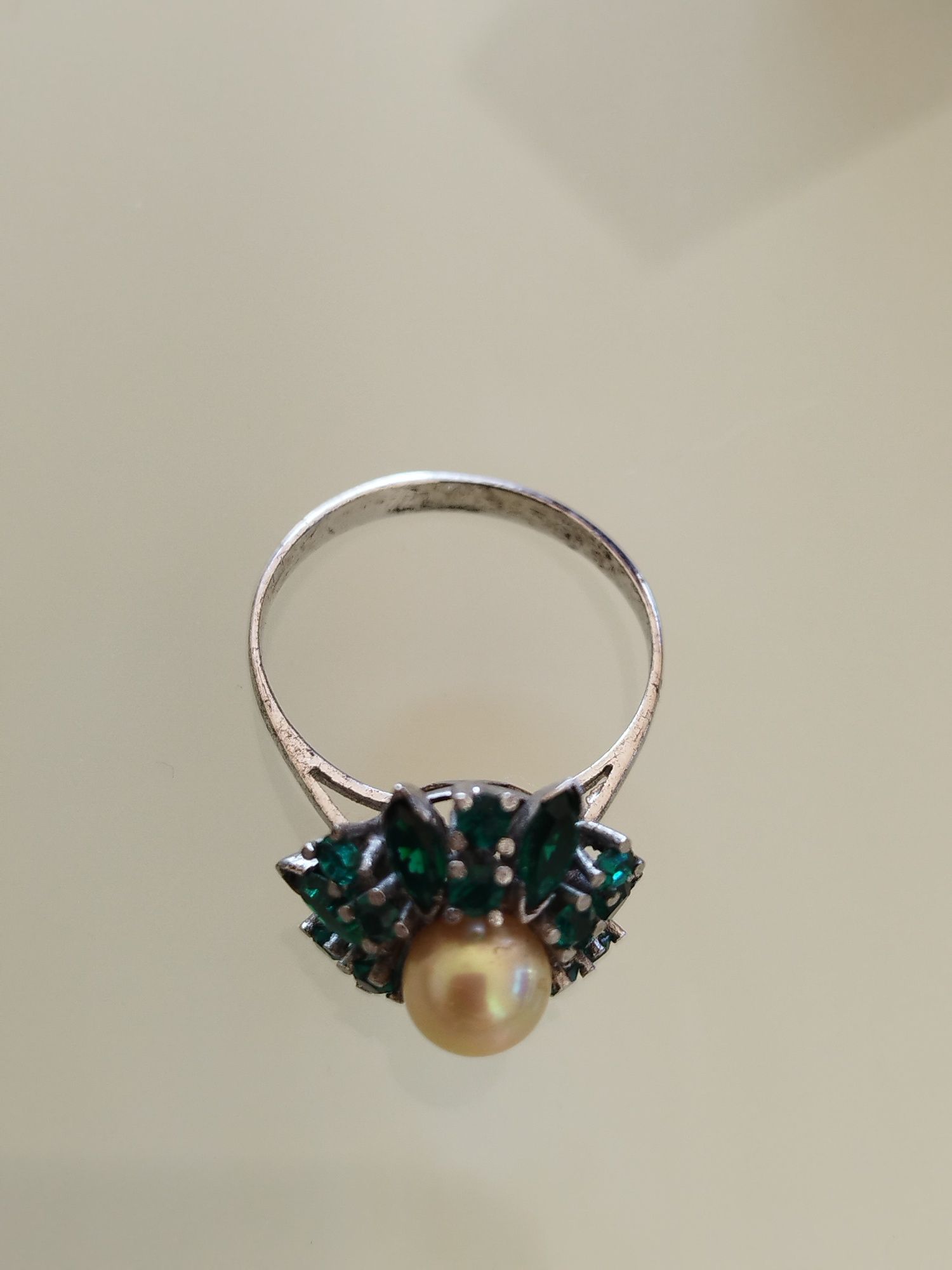 lindo anel de prata vintage