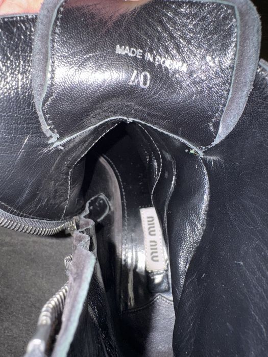 Ботинки MIU MIU оригінал