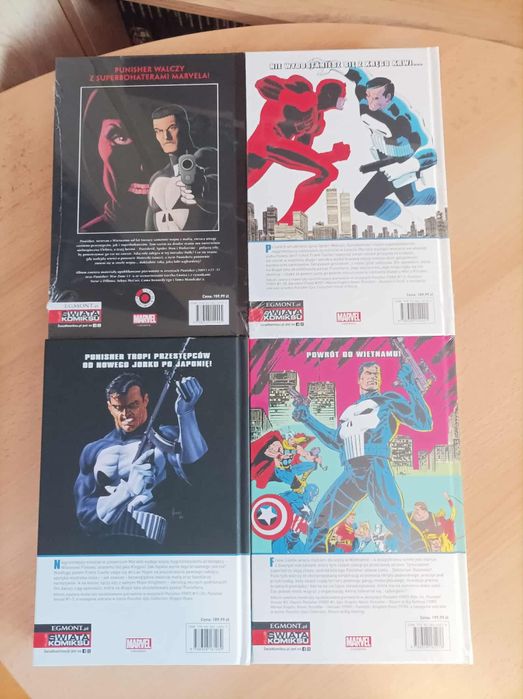 Punisher 16 tomów.