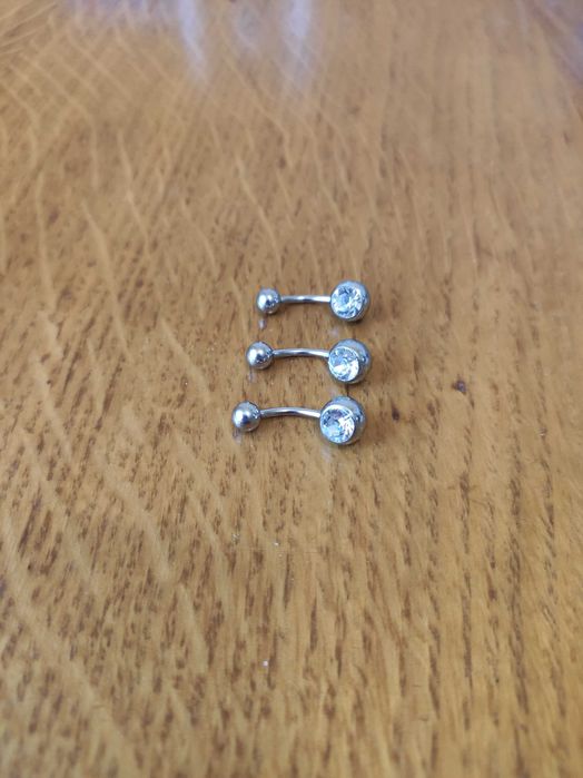 Украшение, штанга для пирсинга, пирсинг пупка