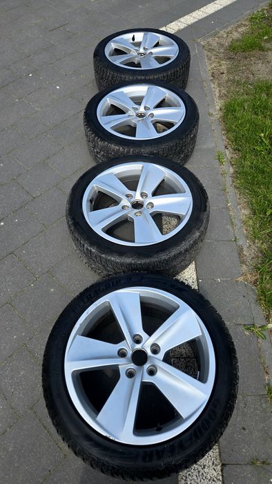 KOMPLET Oryginalne felgi 17' Seat, Cupra, Altea, Skoda, Αudi 5x112