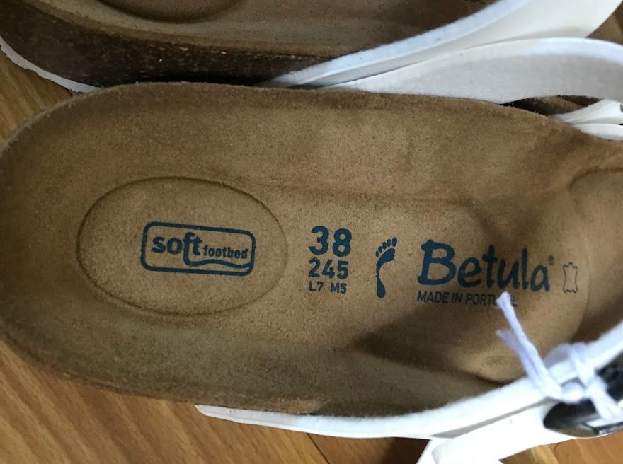 Шлепанцы Betula Birkenstock, оригинал, р. 38