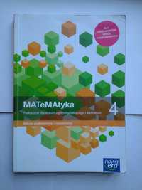 Matematyka 4 podręcznik. Podstawa i rozszerzenie. Nowa Era.