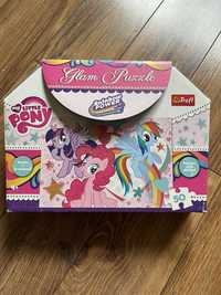 My Little Pony puzzle brokatowe