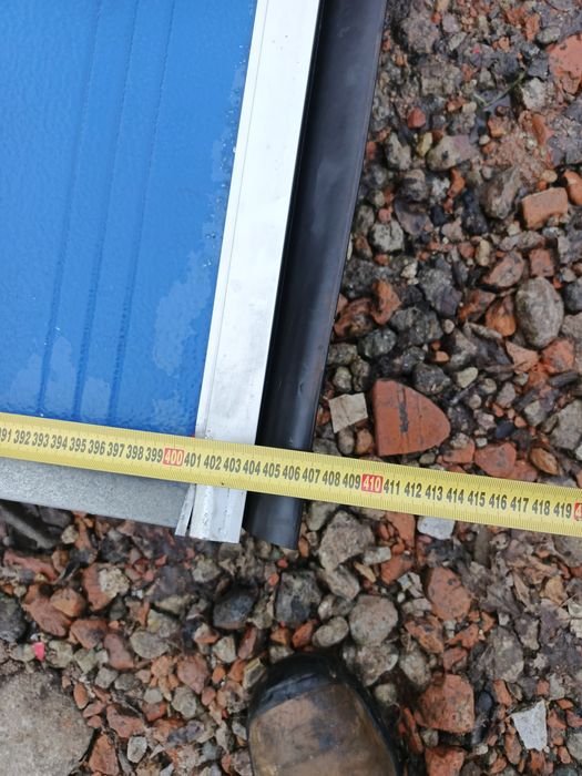 Brama garażowa segmentowa przemysłowa 405*405