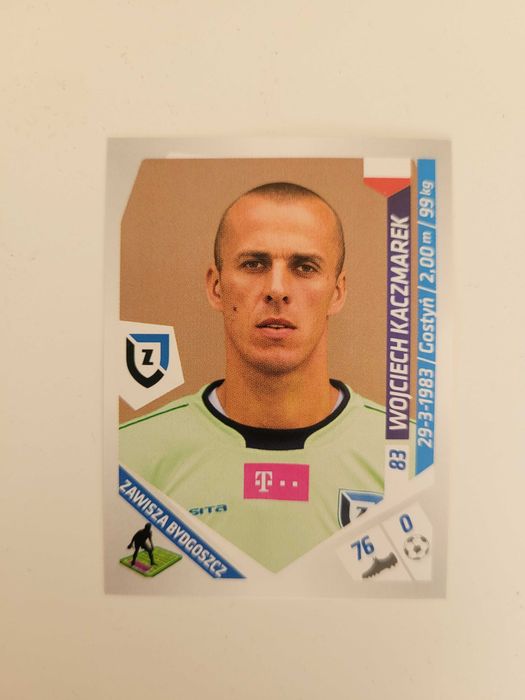 Wojciech Kaczmarek - Naklejka Panini