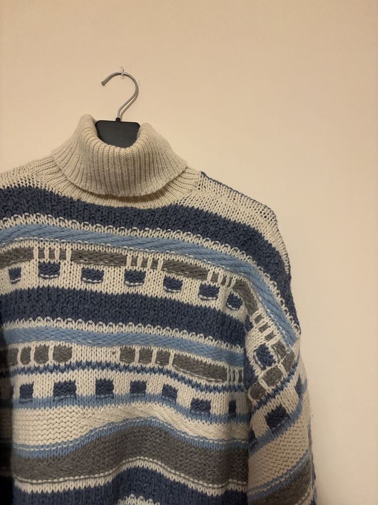 Sweter z wełny szetlandzkiej