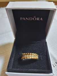 Anel da Pandora dourado