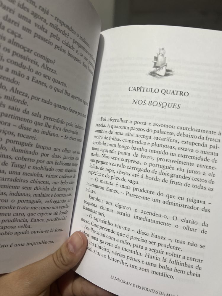 Livro Sandokan e os Piratas da Malásia