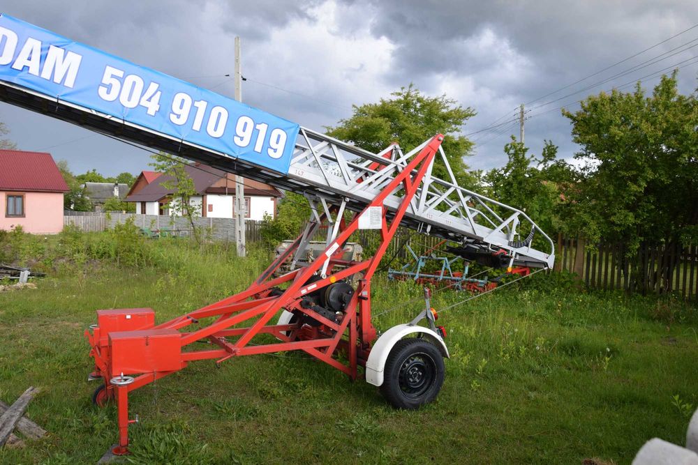 Drabina strażacka 18 metrowa -mobilna