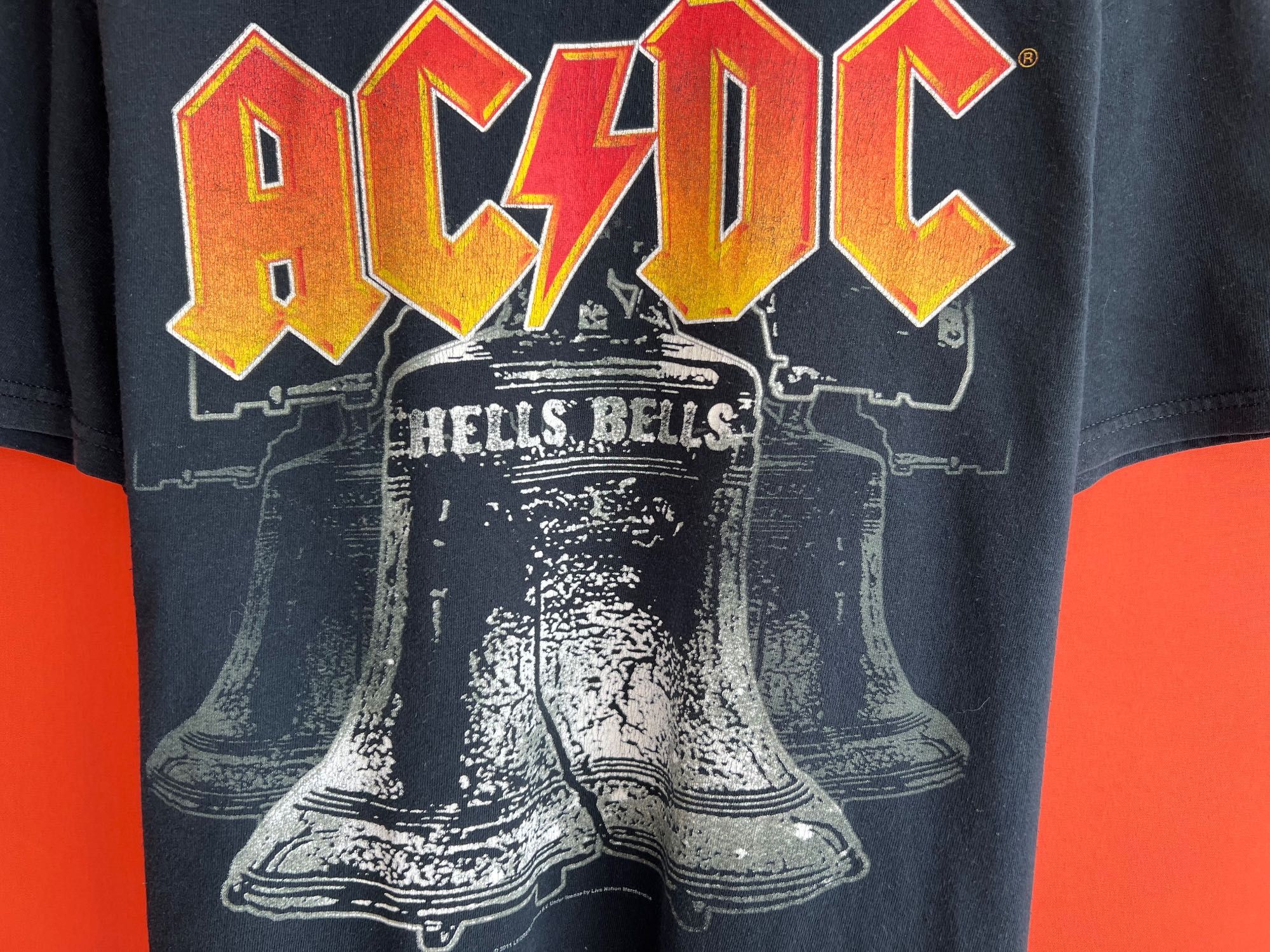 AC/DC 2011 Vintage Merch мужская футболка мерч размер L XL Б У