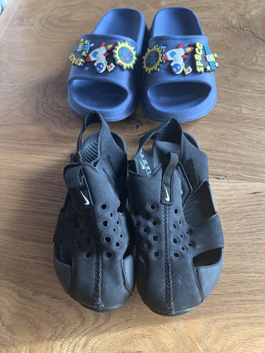 Buty do wody i klapki nike 27 28 sandały chłopiec