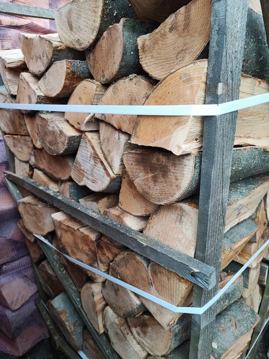 Drewno kominkowe i opałowe, buk, sezonowane, małopolska, drzewo