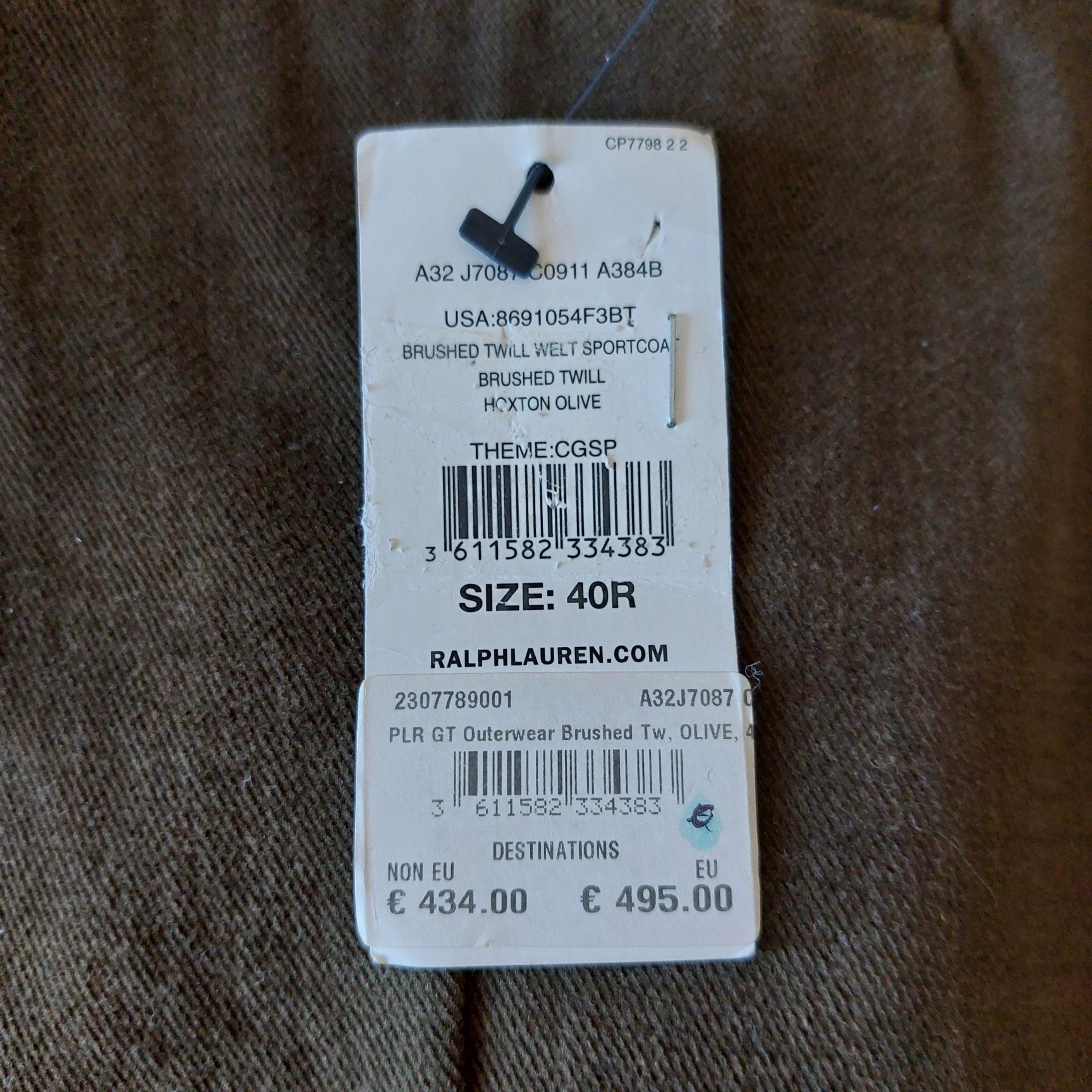 RALPH LAUREN Polo Blazer novo