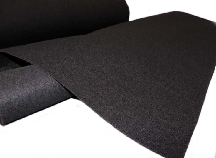 Filc 4 mm czarny samoprzylepny 100 x 50 cm. idealny pod meble Warszawa