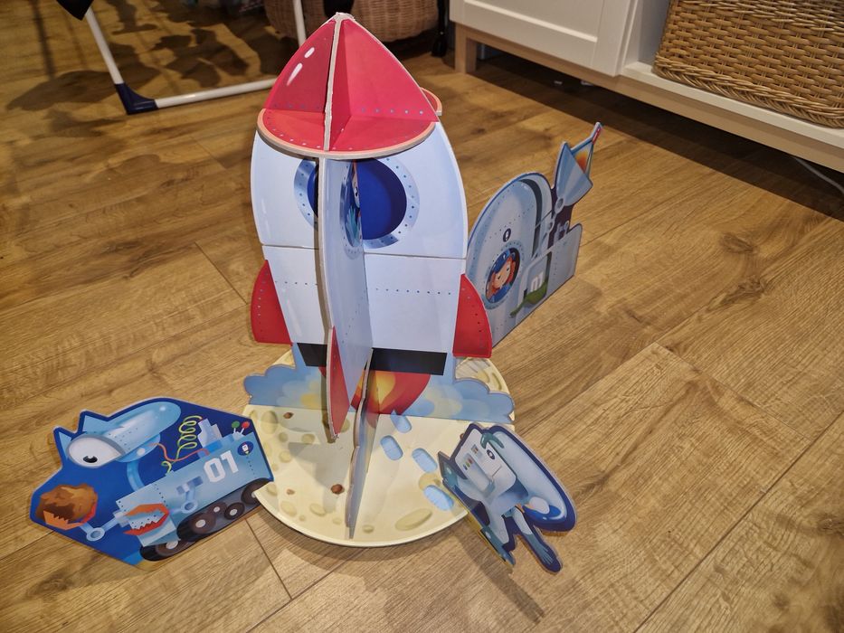 Rakieta kosmiczna gigantyczne puzzle 3D