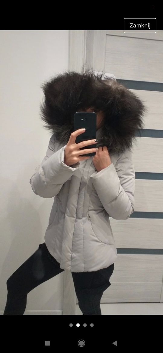 Kurtka puchowa zimowa Calvin Klein xs