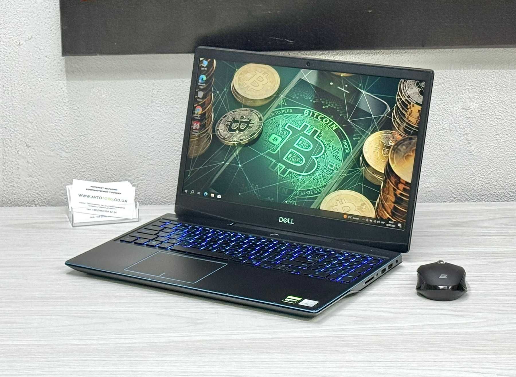 Ігровий ноутбук Dell G3 15 | 6 ядер Core i7-10750H | 32 RAM | Гарантія