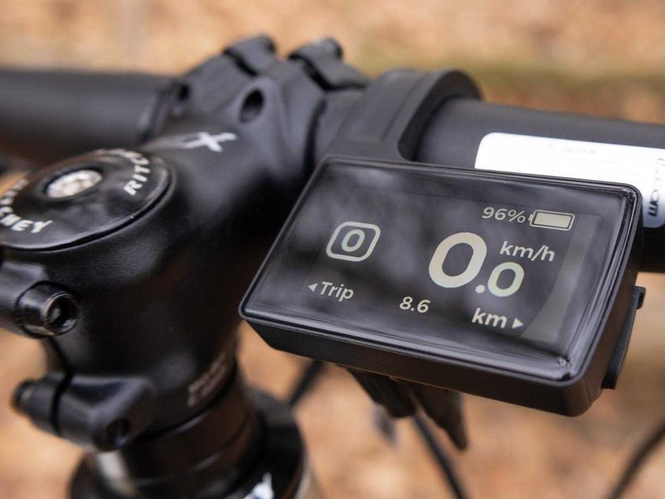 Piękny Rower elektryczny górski mtb męski damski 4ever bafang deore