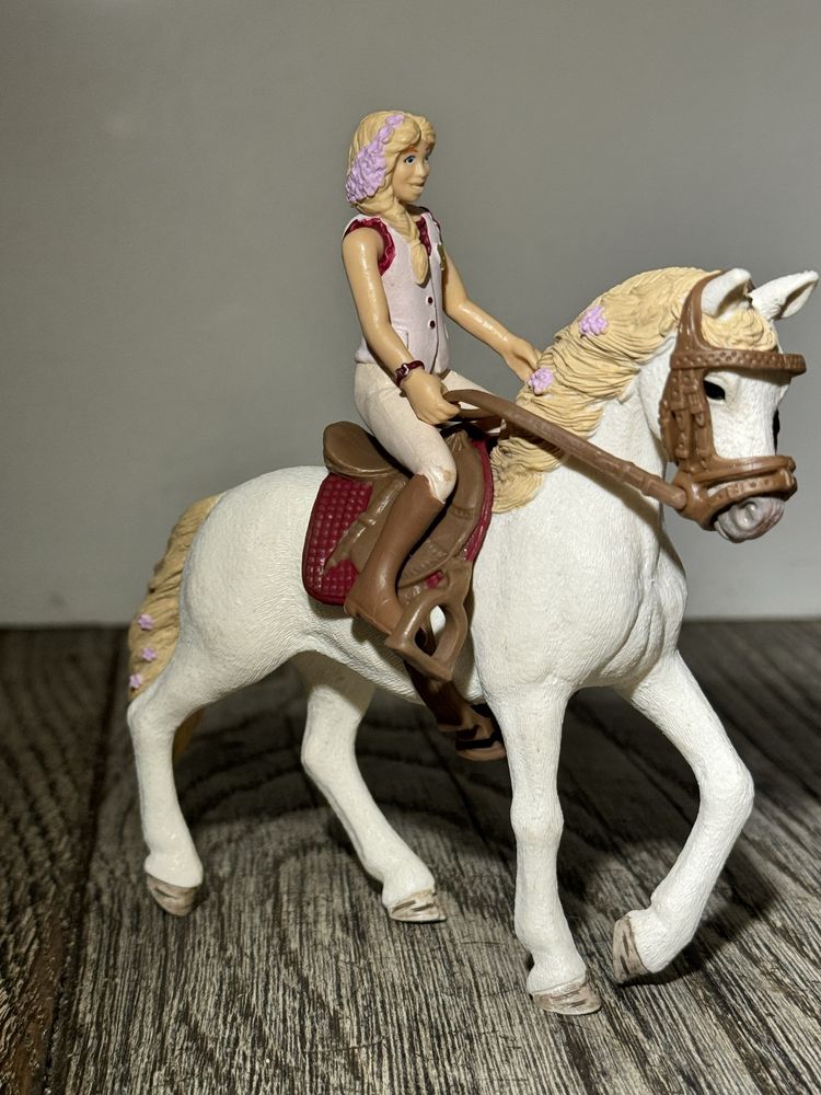 Figurka konia z jeźdźcem Schleich 42540- Sofia i Blossom
