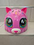 Kask dziecięcy juniorski kot RASKULLZ ASTRO CAT pink- (48-52cm)