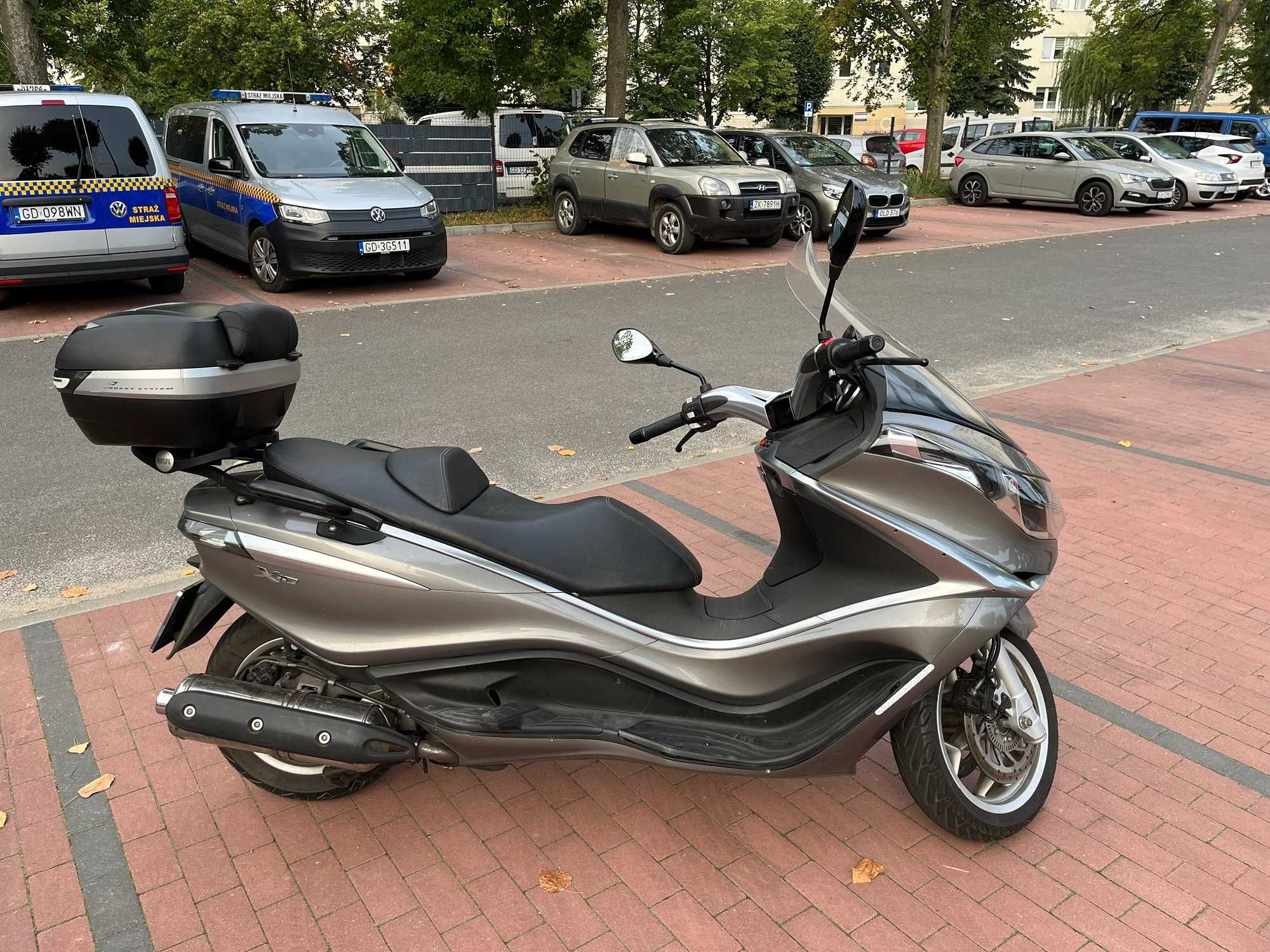 Piaggio X10 Exclusive 500cm 2012r bezwypad.oryg.przebieg