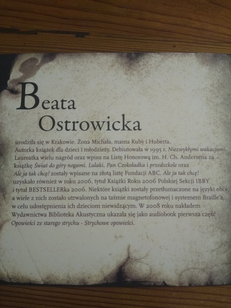 Opowieści ze starego strychu Beata Ostrowicka mp3