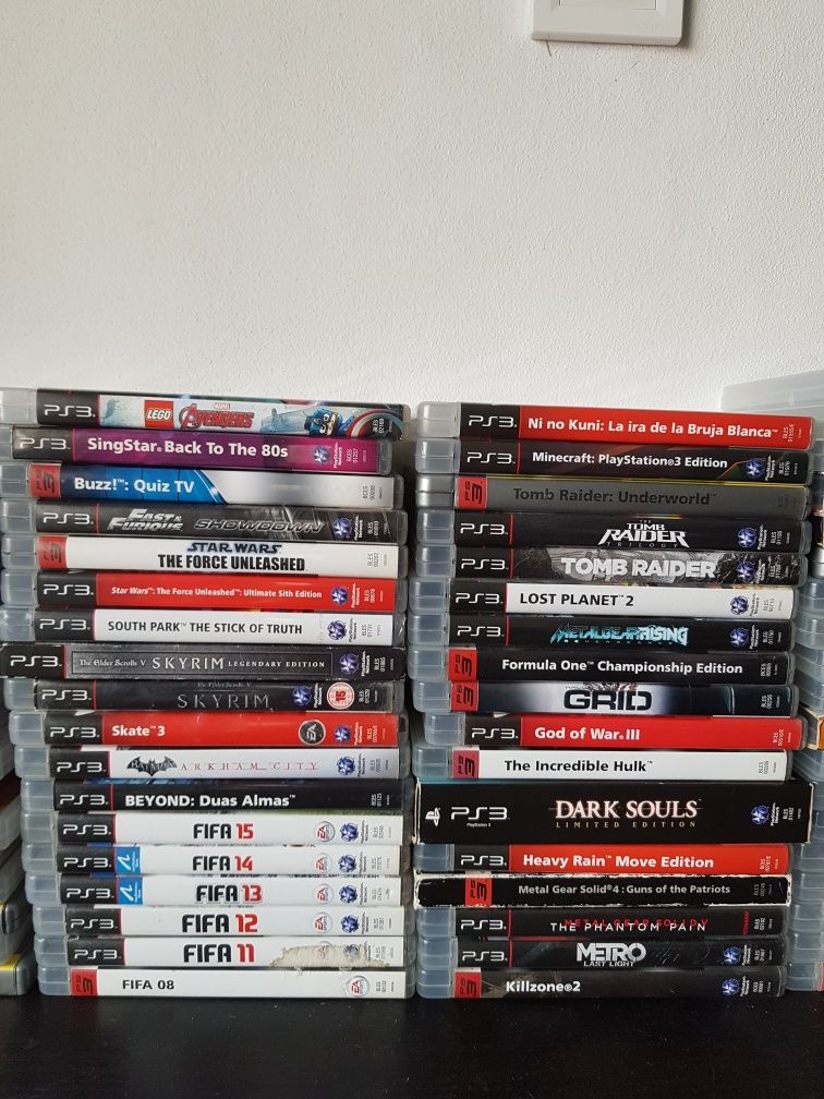 Coleção de jogos Ps3, venda individual