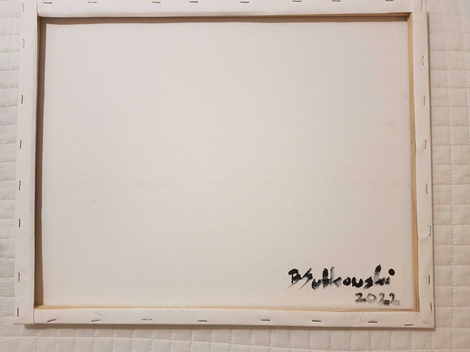 Obraz na płótnie, Zachód Słońca, rozmiar 50x40 cm, sygnowany