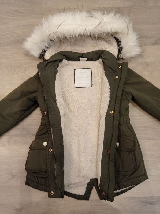 Куртка парка для дівчинки 3-4 роки