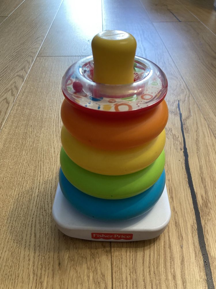 Piramidka z kółek Fisher Price