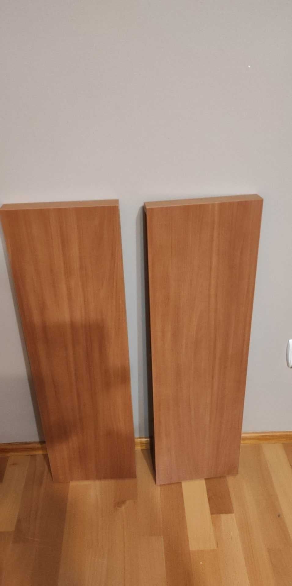 2 szt. Półki drewniane