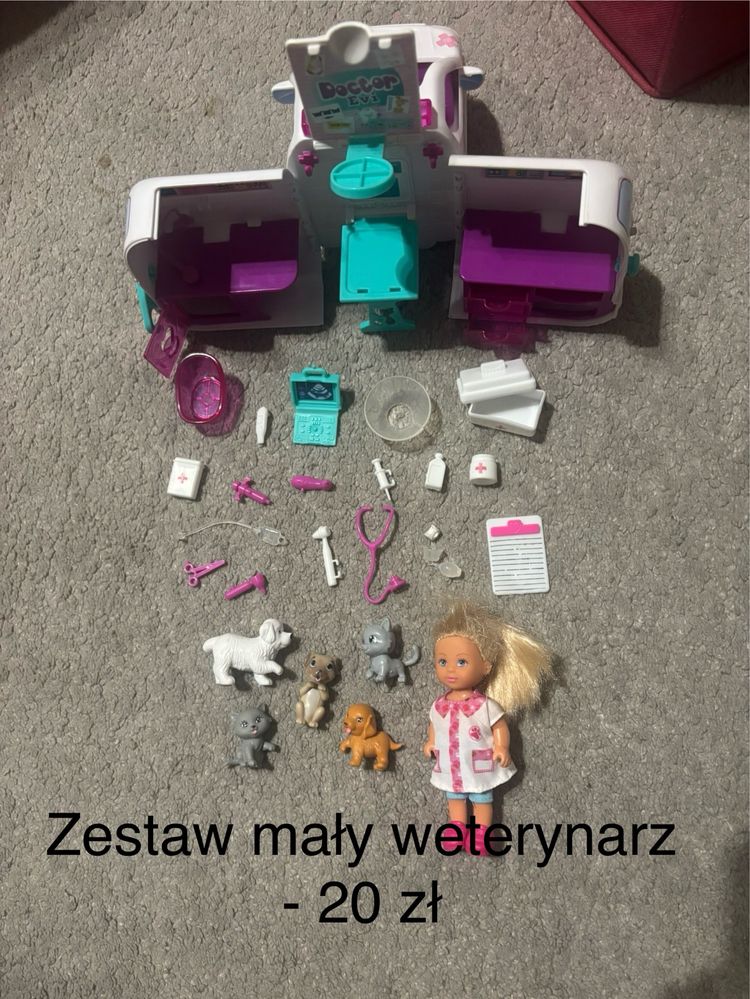 Lalka mały weterynarz