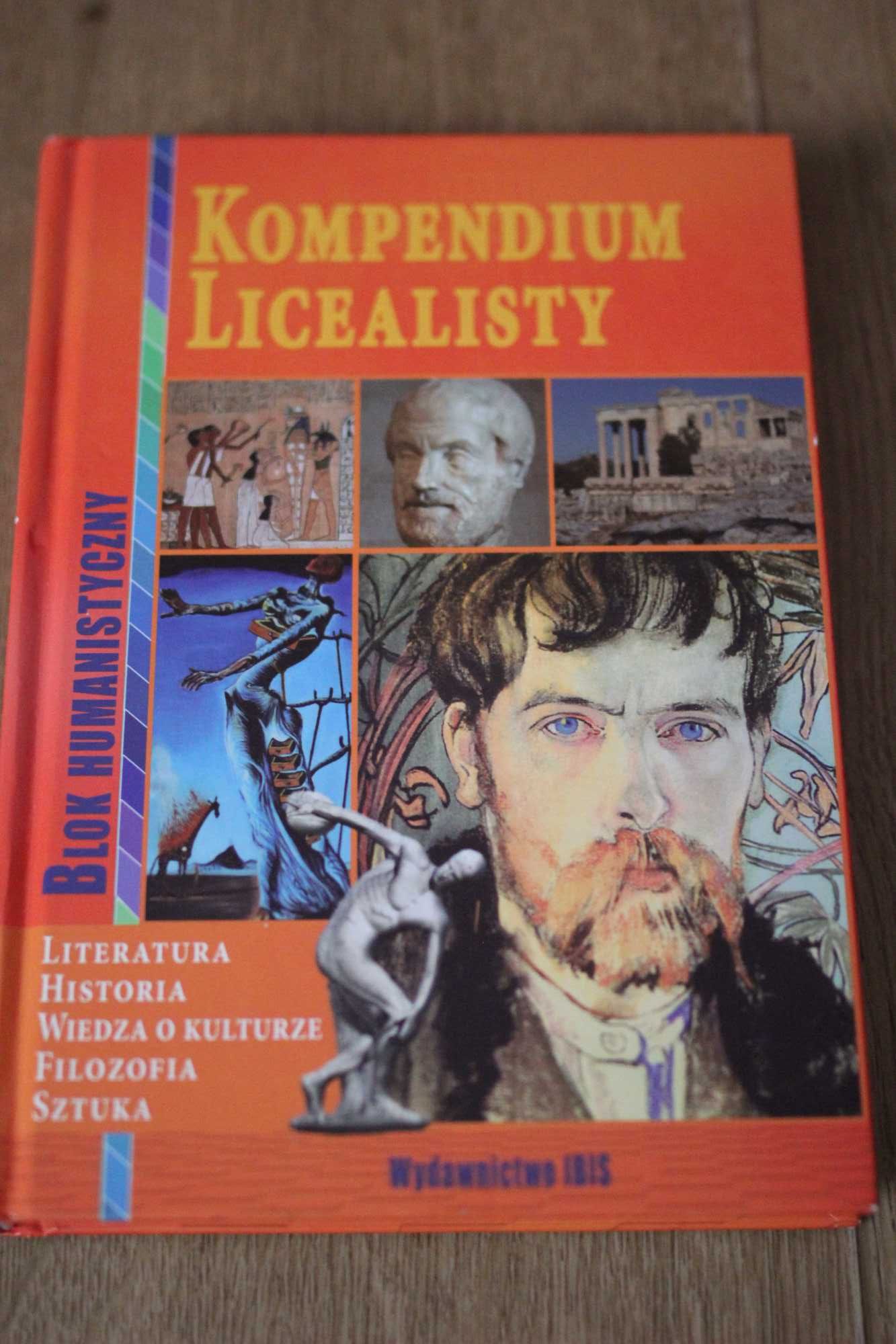 Kompendium licealisty - blok humanistyczny, j. polski, oprawa twarda