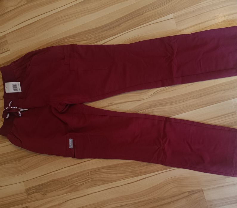 Nowy scrubs bordowy uniformix