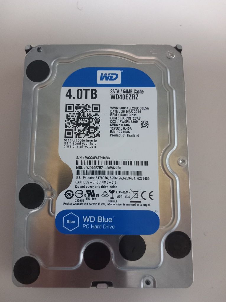 Disco WD Blue 4TB - Como novo

Como novo.

Pode ver a funcionar, em mi