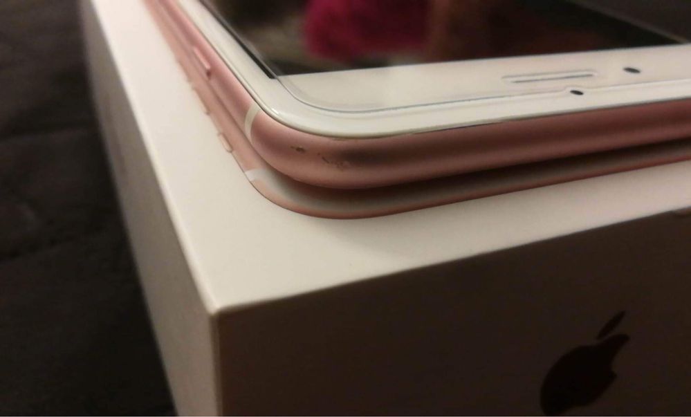 iPhone 7 plus 32 gb rose gold bateria 100%