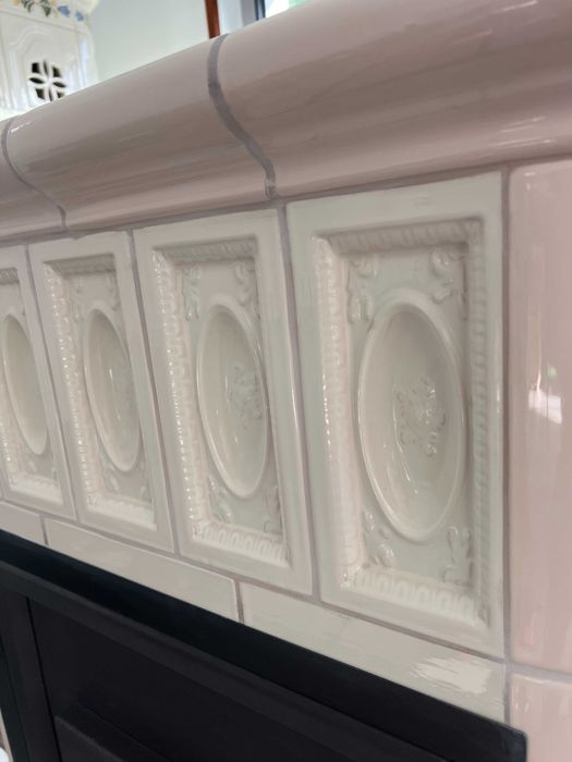 Piec kominek kaflowy z płaszczem wodnym VILLACH Montaż