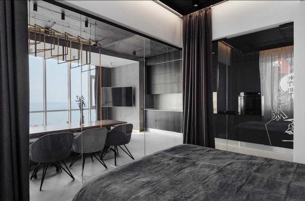 Эксклюзивная 3-х комн VIP квартира Панорама моря Аркадия Видео см