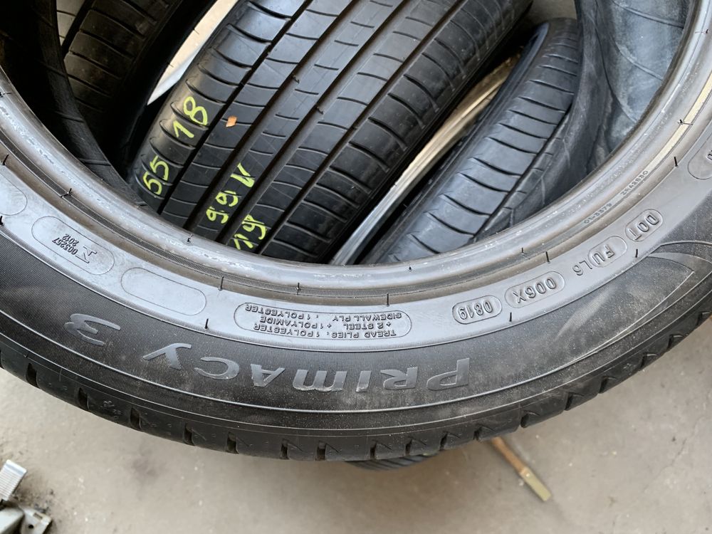 4 opony michelin primacy 3 215/55/18 jak nowe  2019r.