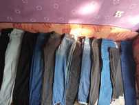 Paka spodnie damskie 36 38 SM jeansy legginsy tanio