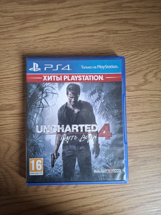 Диск Uncharted 4
