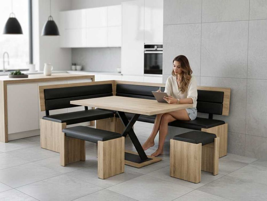 Nowoczesny narożnik kuchenny producent