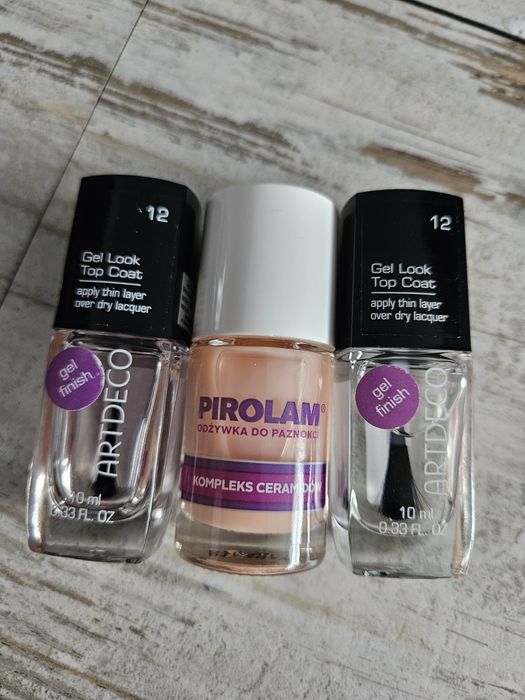 ARTDECO+ Pirolam/zestaw/odżywka/baza +Top żelowy/3 sztuk