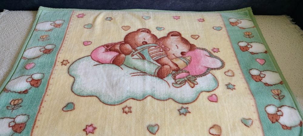 Kocyk dziecięcy polarowy