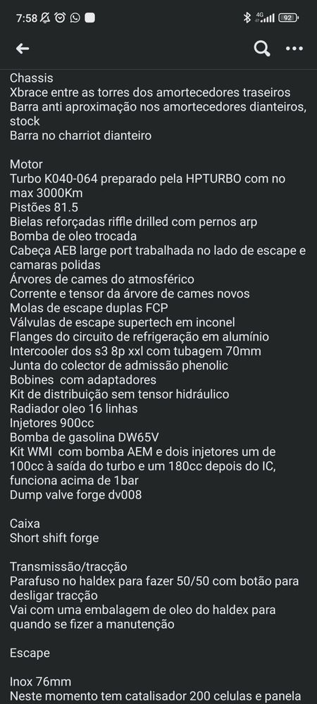 Audi S3 8L Fase 1