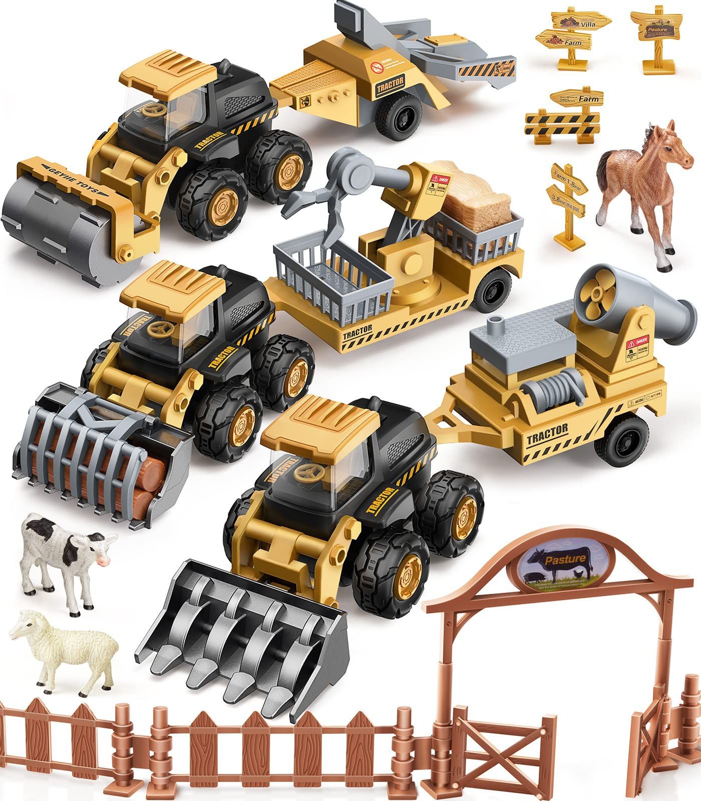 tractor GEYIIE toys farm