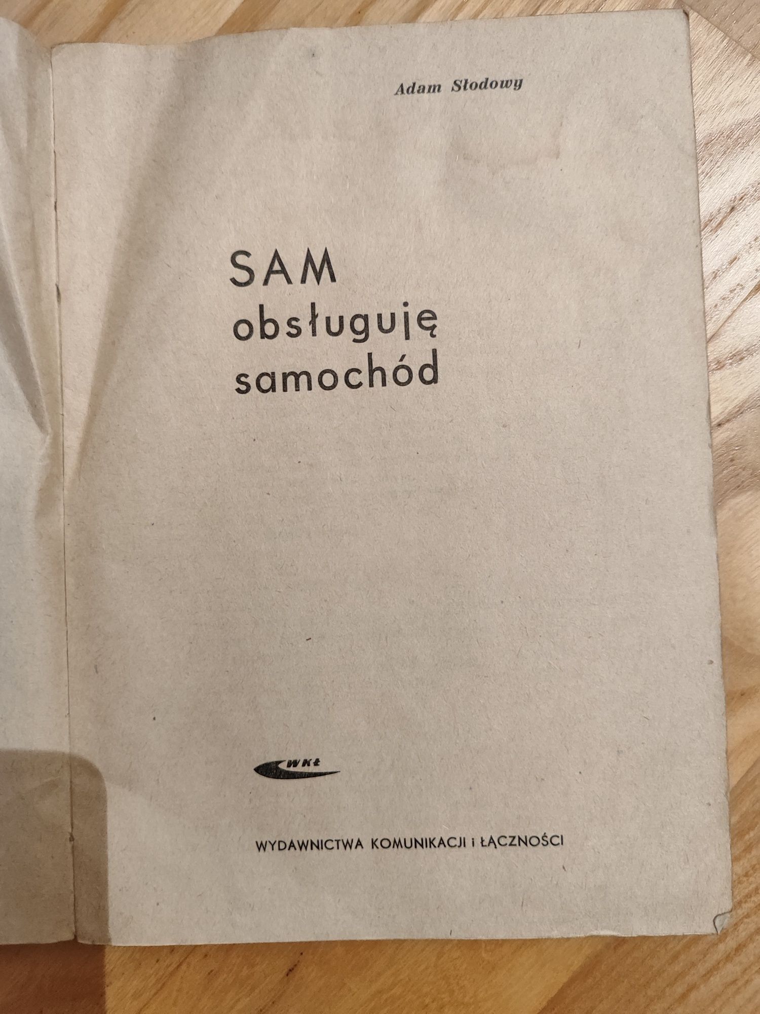 Sam obsługuje samochód Adam Słodowy